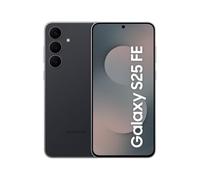 Samsung Galaxy S25 FE 5G Smartphone con Galaxy AI (JetBlack, 8 GB de RAM, 512 GB de almacenamiento), cámara frontal de 12 MP, motor provisual, batería de larga duración