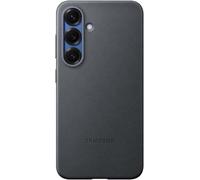 Samsung Galaxy S25 - Funda De Piel Sintética Tipo Carcasa Trasera Negra