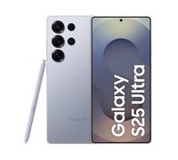 Samsung Galaxy S25 Ultra 5G AI Smartphone (Titanium Silverblue, 12GB RAM, 256GB de almacenamiento), cámara de 200MP, S Pen incluido, batería de larga duración