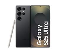 Samsung Galaxy S25 Ultra 5G AI Smartphone (titanio negro, 12 GB de RAM, 512 GB de almacenamiento), cámara de 200 MP, S Pen incluido, batería de larga duración