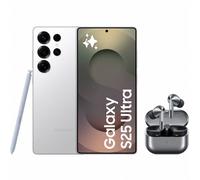 Samsung Galaxy S25 Ultra Smartphone con IA 1TB Batería 5.000mAh Titanio Plata + Galaxy Buds3 Pro