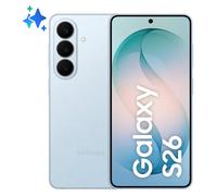 Samsung Galaxy S26 S941 5G Smartphone Dual SIM, 6.3" Dynamic AMOLED 2X 120Hz, 12GB RAM, 512GB, Cámara Triple 50MP, Batería 4300mAh, Android 16.0, Color Azul Cielo (Sky Blue)