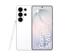 Samsung Galaxy S26 Ultra, 1TB, Smartphone con Galaxy AI, Cámara 200MP, 16GB RAM, Batería 5000mAh, Garantía del Fabricante 3 Años+1 Año Extra, Color Blanco (Versión Española)