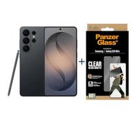 Samsung Galaxy S26 Ultra 256 GB negro con protector de pantalla PanzerGlass