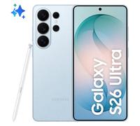 Samsung Galaxy S26 Ultra 5G Smartphone, Pantalla Dynamic AMOLED 2X de 6.9 pulgadas, 12 GB RAM, 256 GB, Cámara 200 MP, Negro, Snapdragon 8 Elite Gen 5, Android 16.0, Resistente IP68