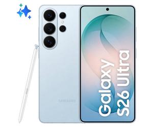 Samsung Galaxy S26 Ultra 5G Smartphone, Pantalla Dynamic AMOLED 2X de 6.9 pulgadas, 12 GB RAM, 256 GB, Cámara 200 MP, Negro, Snapdragon 8 Elite Gen 5, Android 16.0, Resistente IP68