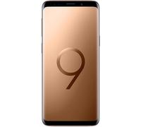 Samsung Galaxy S9 Smartphone Bundle (5,8 pulgadas pantalla táctil, 64 GB de memoria interna, Android) - Sunrise Gold + Gratis Samsung Evo Plus 128 GB Tarjeta De Memoria [Exclusivo de Amazon]