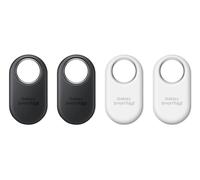 SAMSUNG Galaxy SmartTag2, (Paquete de 4) 2 Blancos y 2 Negros
