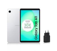 Samsung Galaxy Tab A11 8.7" WiFi 64GB, Tableta Android, RAM 4 GB, Sonido 3D, Plata, Cargador de Corriente Rápida 25W Incluido, Versión ES