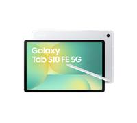 Samsung Galaxy Tab S10 FE 5G Plata pantalla WQXG de 10,9" / Octa-Cora / 8GB RAM / 128GB memoria / Android / incl. S-Pen