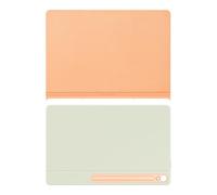 Samsung Galaxy Tab S10 FE+ Smart Book Cover for Galaxy Tab S10 FE+, Detachable Platform, PC-Like Experience, Wireless Keyboard Sharing, Orange