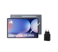 Samsung Galaxy Tab S10 Ultra 256GB + Cargador - Tablet IA, Tableta Android Wifi, 12GB RAM, Pantalla AMOLED, Antirreflejos, S Pen Incluido, Gris (Versión Española)