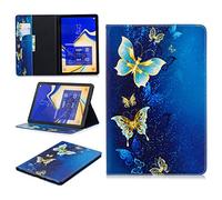 Samsung Galaxy Tab S4 10.5 Funda, SATURCASE Hermoso Patrón Cuero De La PU Capirotazo Billetera Apoyo Bumper Protector Funda Carcasa Case para Samsung Galaxy Tab S4 10.5 SM-T830 T835 (BFP-11)