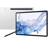 Samsung Galaxy Tab S8+ SM-X806 5G Qualcomm Snapdragon LTE-TDD & LTE-FDD 128 GB 31,5 cm (12.4") 8 GB Wi-Fi 6E (802.11ax) Plata