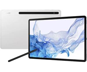 SAMSUNG Galaxy Tab S8+5G X806B, 128 GB 10090 mAh, Android 12 Qualcomm Snapdragon, tamaño de Pantalla: 12" 4 Pulgadas Plata
