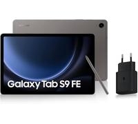 Samsung Galaxy Tab S9 FE Tableta, 10,9 Pulgadas, WiFi de 128 GB, Cargador de Corriente rápido de 25 W Incluido [Exclusividad Amazon], S Pen Incluido, batería de Larga duración, certificación IP 68,