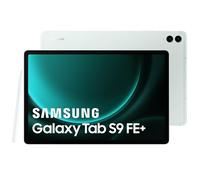 Samsung Galaxy Tab S9 FE+ Tableta, 12,4" WiFi 256GB, S Pen Incluido, batería de Larga duración, certificación IP 68, Verde Agua, versión FR