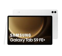 Samsung Galaxy Tab S9 FE+ Tableta, 12,4" WiFi 256GB, S Pen Incluido, Batería de Larga duración, Certificación IP 68, Plata, Versión FR