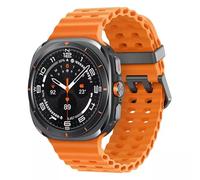 Samsung Galaxy Watch Ultra Smartwatch - Caja de 47 mm con correa de goma, tallas S/M/L - 4G - Gris titanio nuevo