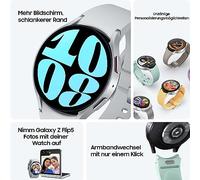 Samsung Galaxy Watch6 - Reloj inteligente con función sanitaria, rastreador de fitness, Bluetooth, 44 mm, grafito, con garantía del fabricante de 36 meses [exclusivo de Amazon]