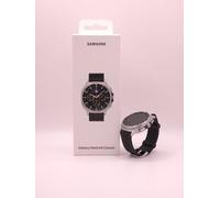 Samsung Reloj inteligente Galaxy Watch 8 Classic, 3,3 cm [1.3] AMOLED 46 mm, digital, 438 x 438 píxeles, pantalla táctil 4G, plata, Wi-Fi, GPS [satélite] (Samsung galaxy watch 8 clásico, 3,3 cm)