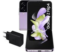 Samsung Galaxy Z Flip4 5G (128 GB), Smartphone Android, Teléfono Móvil Plegable, Bora Púrpura [Versión española] + Cargador ultrarrápido de 45W