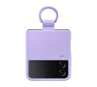 Samsung Galaxy Z Flip4 Official Silicone Cover with Ring Bora Purple