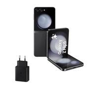 Samsung Galaxy Z Flip5, 512 GB + Cargador 45W - Teléfono Móvil Plegable con IA, Smartphone Android Libre, 8GB de RAM, Diseño Plegable, Gris (Versión Española)
