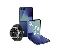 Samsung Galaxy Z Flip7 512GB, Azul Intenso + Samsung Galaxy Watch8 Classic 46mm, Negro (Versión Española)