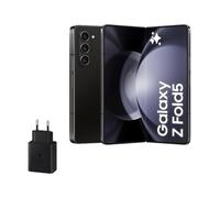 Samsung Galaxy Z Fold5, 512 GB + Cargador 45W - Teléfono Móvil Plegable con IA, Smartphone Android Libre, 12GB de RAM, Cámara de Alta Resolución, Negro (Versión Española)