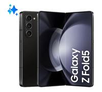 Samsung Galaxy Z Fold5 5G Smartphone Plegable, 12 GB RAM + 512 GB, Pantalla Dynamic AMOLED 2X de 7.6", Cámara Trasera Triple 50 MP, Android 13, IPX8, Negro Phantom (SM-F946B)