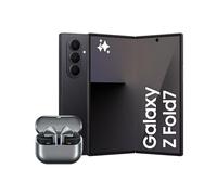 Samsung Galaxy Z Fold7 512GB, Negro Oscuro + Samsung Galaxy Buds3 Pro + Cargador, Gris (Versión Española)