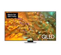 Samsung GQ75Q80DATXZG 75" / 189 cm (3840x2160) 4K Ultra HD QLED Smart TV 100Hz HDR10+ con Tizen, Wi-Fi, Bluetooth 5.2, Eclipse Silver (2024)