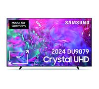 Samsung GU98DU9079U - Televisor 98" 4K Crystal UHD Smart TV, 100 Hz, HDR10+, Procesador con IA, Tizen OS, 3xHDMI, WLAN, Bluetooth, Negro