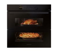 Samsung Horno Pirolítico 76L 59.5cm Dual Cook Flex Clase A+ Negro NV7B6795JAK/U1 - Black, Black