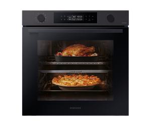 Samsung Horno Pirolítico 76L Dual Cook Negro Clasificación Energética NV7B4430ZAB/U1 - Black, Black
