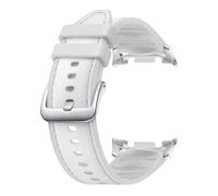 Samsung Hybrid Eco-Leather Band (S/M/L) Correa de piel sintética para Galaxy Fresh8 | Fresh8 Small | Wise8, White