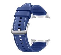 Samsung Hybrid Eco-Leather Band (S/M/L) Correa de piel sintética para Galaxy Fresh8 | Fresh8 Small | Wise8, Blue