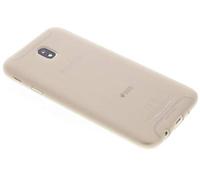 Samsung Jelly Cover - Carcasa Galaxy J7 2017, Color Dorado