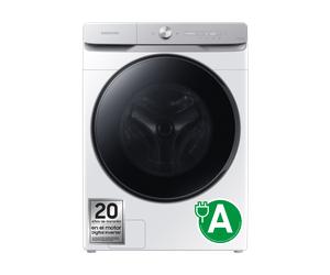 Samsung Lavadora Bespoke AI 20Kg AI EcoBubble™ Clase A Blanca WF20DG8650BWU3 - Blanco, Blanco