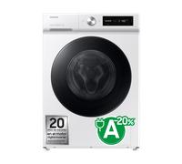 Samsung Lavadora Bespoke AI 9kg AI Ecobubble™ Clase A Blanca WW90DB7U34GWU3 - Blanco, Blanco