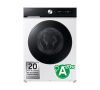 Samsung Lavadora Bespoke AI 9Kg Autodosificación Clase A Blanca WW90DB7U94GEU3 - Blanco, Blanco