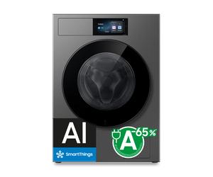 Samsung Lavadora Bespoke AI 9Kg Autodosificación Clase A Grafito WF90H09C4ST2 - Gray, Gray