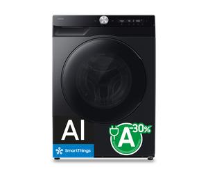 Samsung Lavasecadora AI 9kg/6kg Autodosificación Clase D/A Negra WD90HG6U94BBU3 - Black, Black