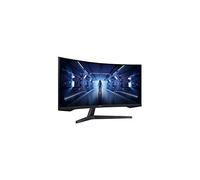 SAMSUNG LC34G55 - Monitor Gaming Curvo de 34" UltraWide QHD, Resolution 3440x1440, 1 ms, 165 Hz, 1000R, FreeSync, LED, VA, 21:9, 3000:1, 250 CD/m2, 178 Grados, HDMI, Color Negro