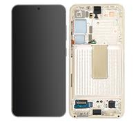 Samsung LCD Completo Cristal Táctil y Chasis para Samsung S23, Beis