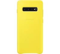 Samsung Leather Cover Amarilla para Samsung Galaxy S10 Plus