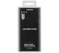 SAMSUNG Leather Cover DO Galaxy Note10 Czarny, Color Negro