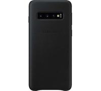 Samsung Leather Cover, funda oficial para Samsung Galaxy 10, color negro