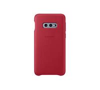 Genuino/Oficial Samsung Galaxy S10 Protector Funda de Piel - Rojo - Nuevo